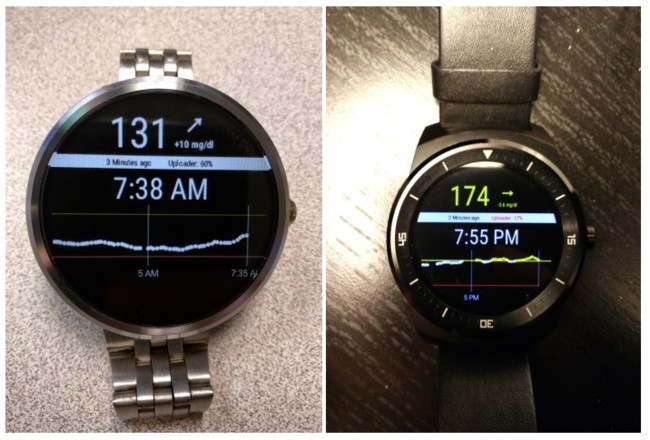 Android Wear Glucose 2