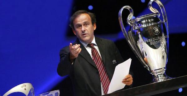 Michel Platini presidente de la UEFA