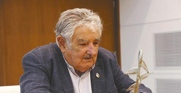 José ‘Pepe’ Mujica, durante la entrevista que sostuvo con EL DEBER, en noviembre de 2014 tras ser elegido Personaje del Año 2014