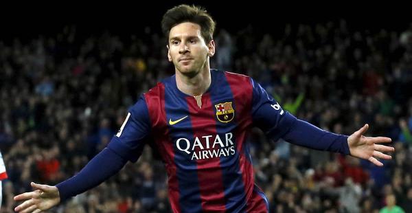 Lionel Messi fue el encargado de marca la primera diana para los azulgranas