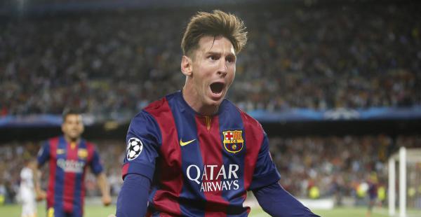 Con los dos goles que marcó ante Bayern Munich en el Camp Nou, Messi lidera la tabla de goleadores de la Liga de Campeones con 10 tantos