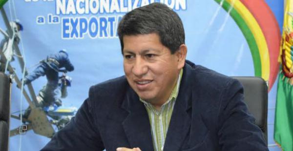 Ministro de Hidrocarburos y Energía, Luis Alberto Sánchez