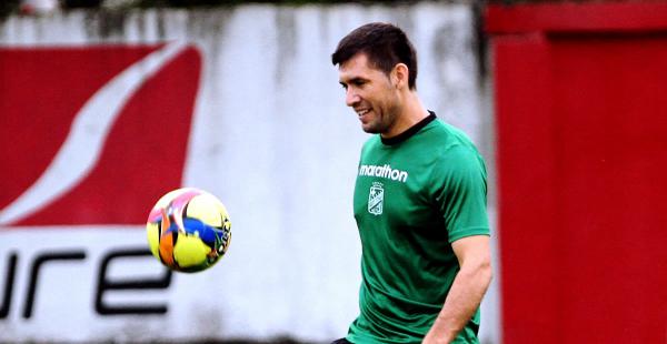 Entrega y Calidad. El volante Ronald García fue uno de los mejores del país