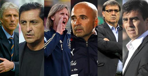 Estos son los doce entrenadores que comandan a las selecciones que competirán en la próxima Copa América 2015