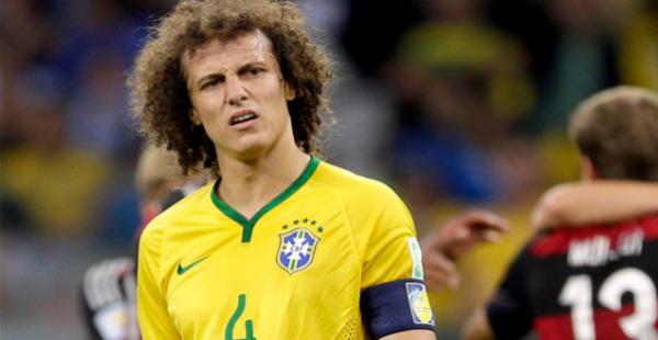David Luiz defenderá los colores de la selección de Brasil en la Copa América a disputarse en Chile