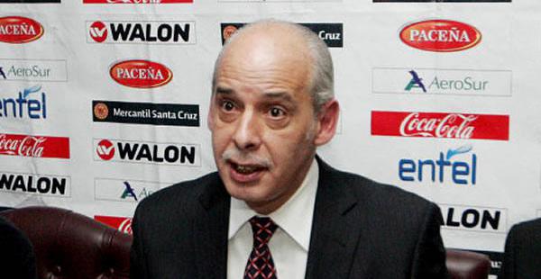 El presiente de la Federación Boliviana de Fútbol, Carlos Chávez, es uno de los dirigentes de la Conmebol que está acusado por la Fiscalía de Estados Unidos