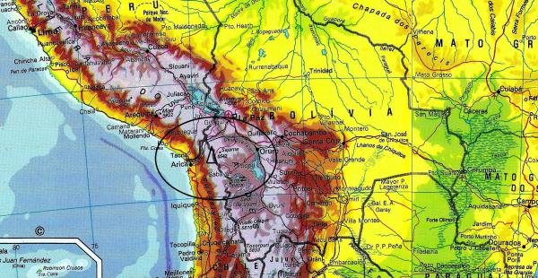 El volcán Guallatiri en la zona fronteriza entre Chile y Bolivia presentó actividad volcánica en las últimas horas