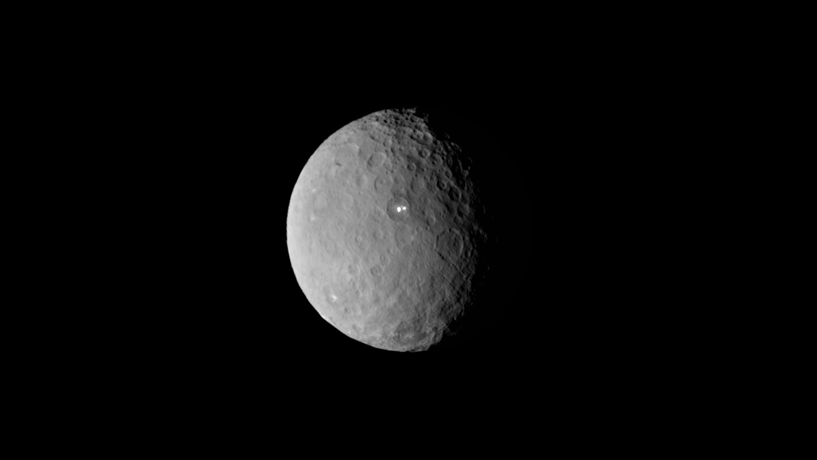 puntos blancos de ceres