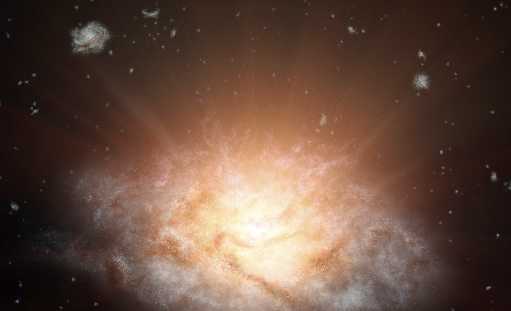 galaxia mas brillante