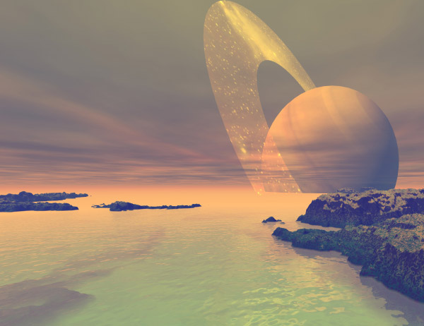 ¿Hay lagos de metano?