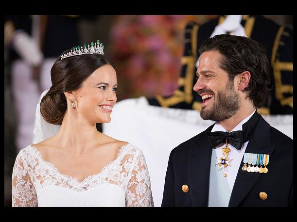 La hermosa reacci&oacute;n de Carlos Felipe de Suecia al casarse
