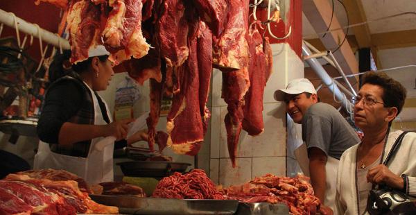 La carne de res es muy requerida en los días de fiesta y mojazón