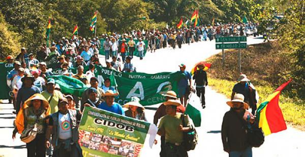 Dos marchas, en 2011 y 2012, protestaron en contra de la construcción de la marcha por el Tipnis. El proyecto volvió a la agenda del Gobierno tras las elecciones subnacionales