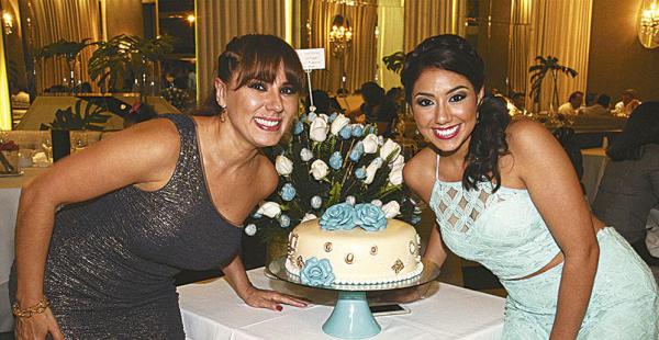 Giovanna Aguilera coordinó cada uno de los detalles de la celebración de su única hija, Tamara Menacho, la feliz cumpleañera