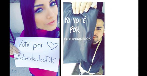 Daniela Cortez y Marco Gutiérrez