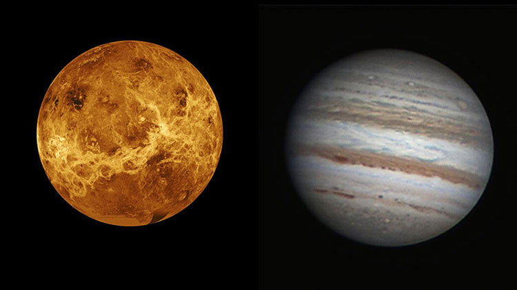 No se pierda esta noche la espectacular 'estrella de Belén' formada por Júpiter y Venus