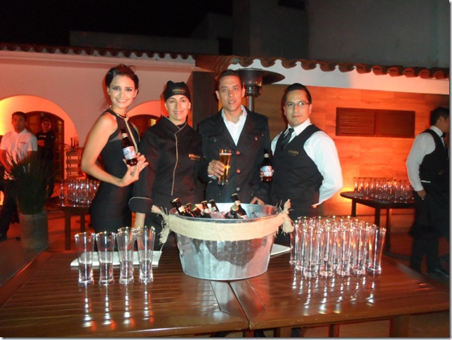 Jennifer Coto, Inés España, Diego Sarmiento y Pedro Moscoso