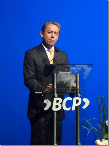 Marcelo Trigo, Gerente General del Banco de Crédito BCP Bolivia (2)