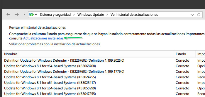 icono de actualización a Windows 10