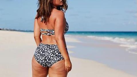 Denise Bidot, la modelo orgullosa de posar con celulitis y estrías