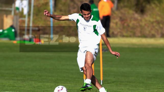 Jhasmani Campos quiere llegar al partido con Chile