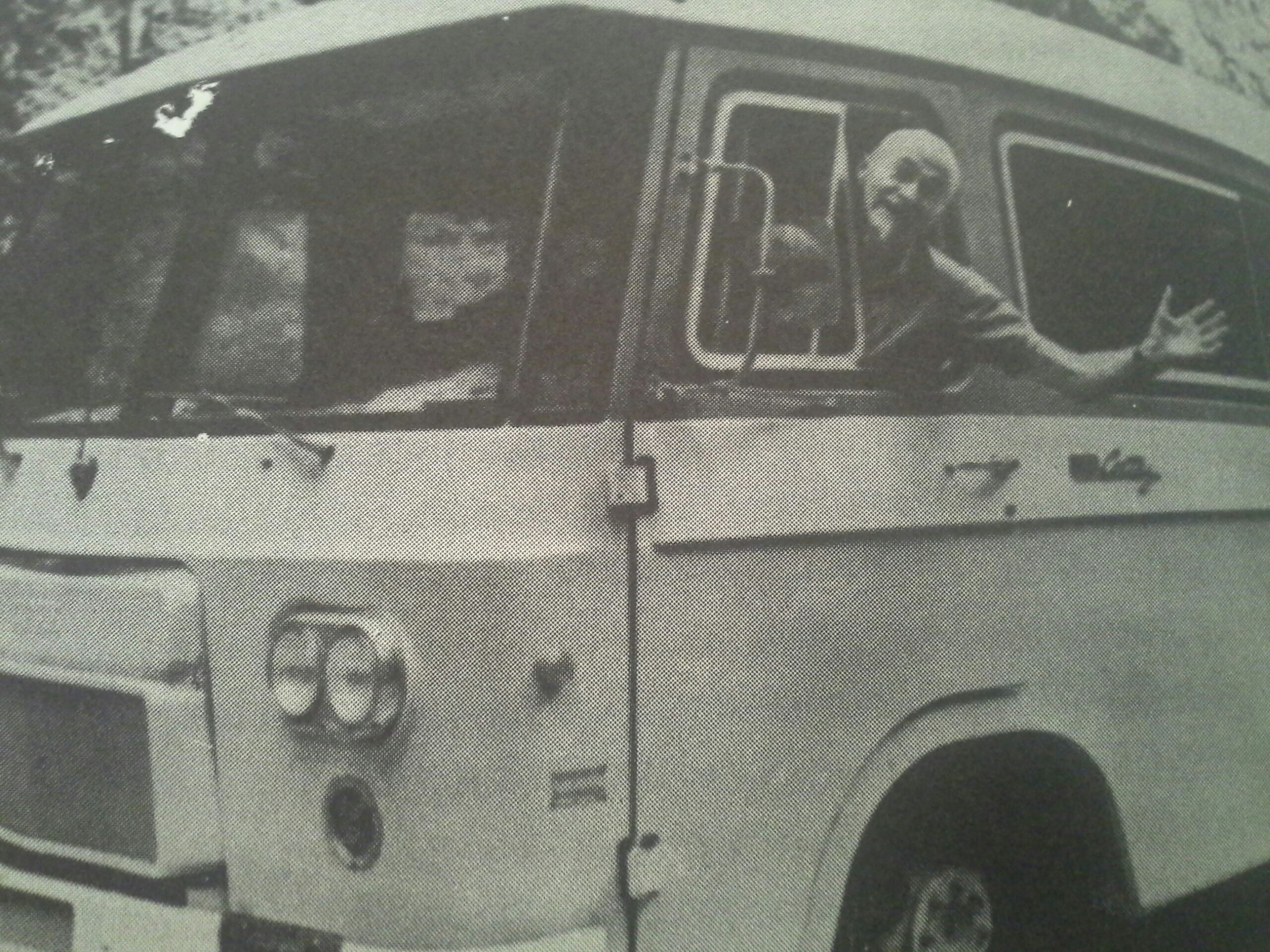 Walter Freeman en el 'Lobotomobile'