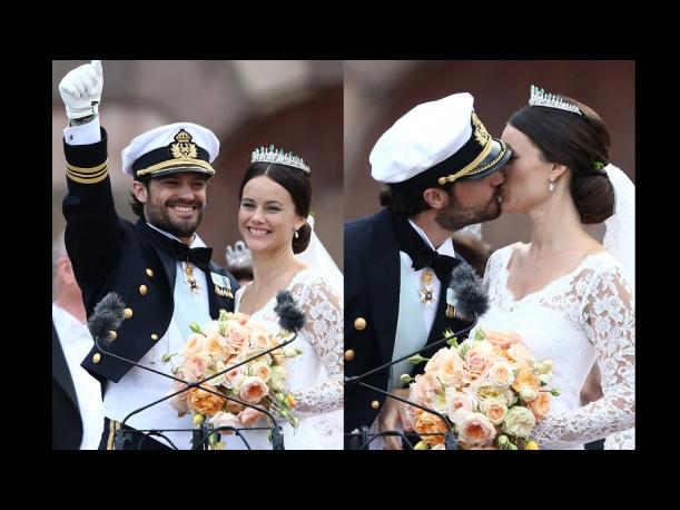 La hermosa reacci&oacute;n de Carlos Felipe de Suecia al casarse