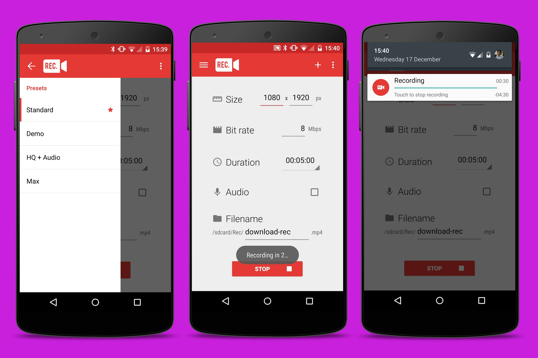 Cómo grabar la pantalla en Android