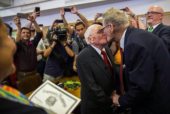 First gay marriege in Texas