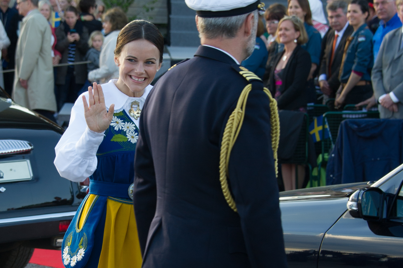 STOCKHOLM, SWEDEN - JUNE 6: Princess Sofia Hellqvist attends National Day Celebrations at Djurgarden on June 6, 2015 in Stockholm, Sweden. (Photo by Ivan Da Silva/Getty Images)