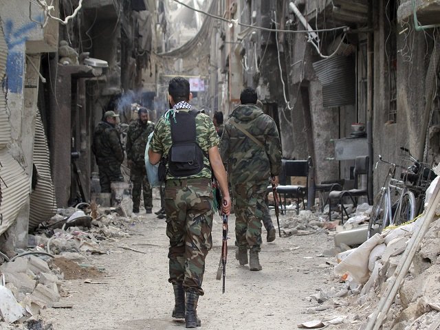 El ejército sirio mata a 40 terroristas en una zona cerca de Damasco