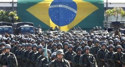 Brasil moviliza 30 mil militares en sus fronteras a 33 días del Mundial