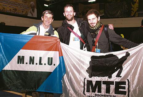 Eduardo Romero (Uruguay), Martín García (Mar del Plata) y Gonzalo Armua (Buenos Aires)