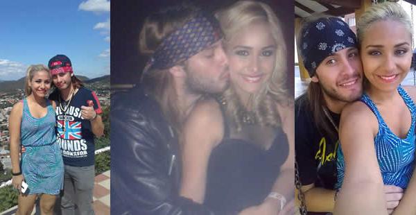 Fabián Ruck y Carla Ochoa, los tortolitos muy cariñosos en sus fotos