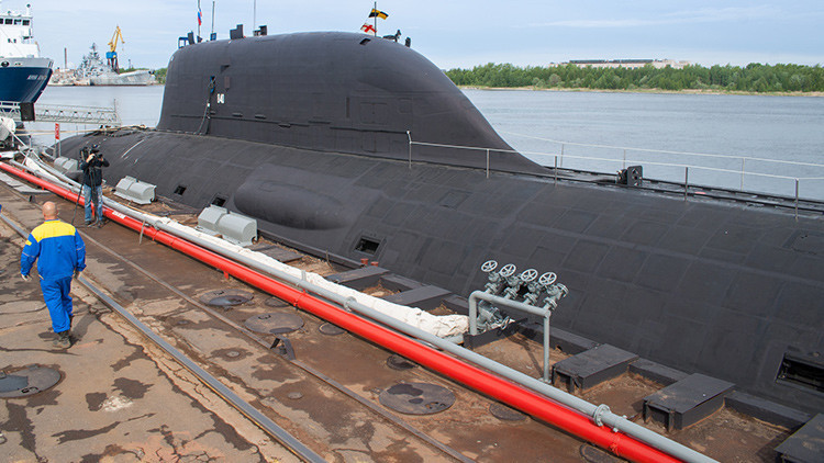 India negocia con Rusia el arriendo de su más moderno submarino de ataque de propulsión nuclear