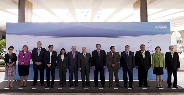 El presidente Evo Morales se encuentra en Brasil para reunirse con el resto de mandatario del bloque regional.