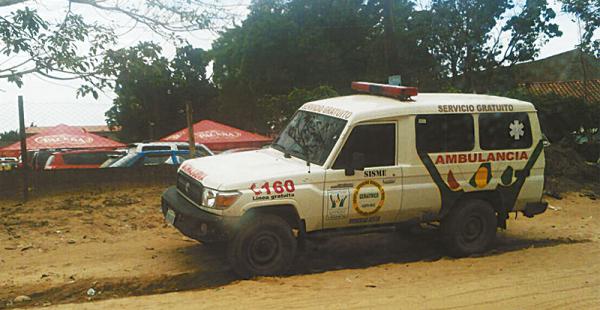 También se hizo un mal uso de una ambulancia del municipio