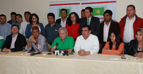 El comité ejecutivo de Demócratas se reunió el pasado jueves en Cochabamba para pedir la renuncia de vocales