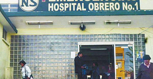 El sargento se debate entre la vida y la muerte en el hospital Obrero