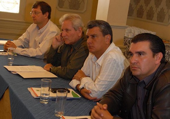 Última reunión nacional de Demócratas en Cochabamba, el año pasado. - Hernán Andia Los Tiempos