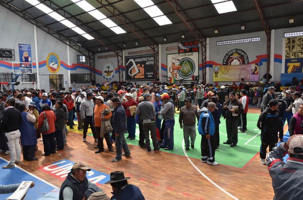 Marchistas de Comcipo alistan su retorno a Potosí. -   Abi Agencia