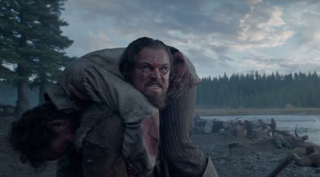 Leonardo DiCaprio en The Revenant