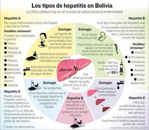Info tipos hepatitis.