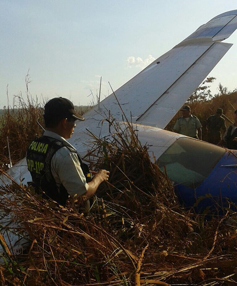 Cae-avioneta-cerca-de-Riberalta,-reportan-heridos