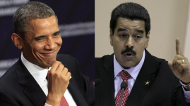obama y maduro