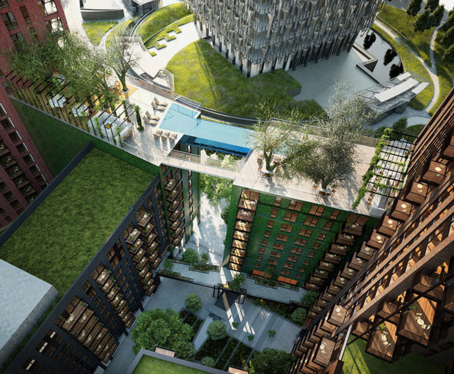Glass Bottomed Sky Pool Embassy Gardens Legacy Buildings London Hal Architects Arup Designboom 04