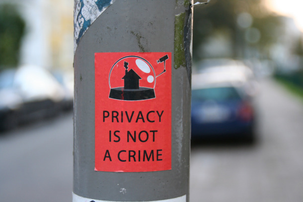 Privacy is not a crime, de Jürgen Telkmann, bajo licencia CC BY NC 2.0.