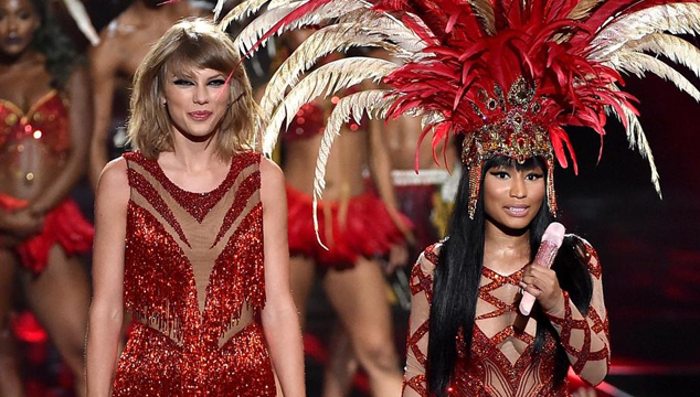 imagen Mira la presentación de Nicki Minaj y Taylor Swift en los VMAs