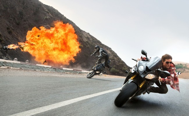 Tom Cruise en acción