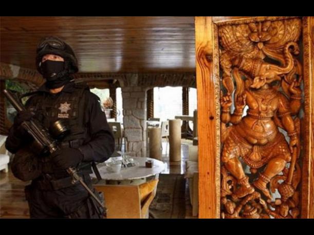 Las 10 cosas ins&oacute;litas halladas en las casas de narcos mexicanos